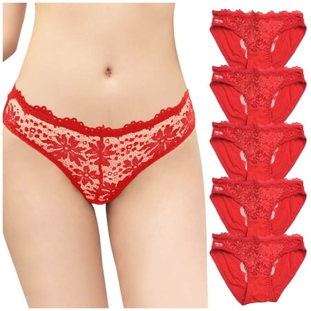 Qcmgmg Underwear for Women Briefs Lace Hollow Out Breathable Low Waist Women s Briefs Panties One Size
Qcmgmg Underwear for Women Briefs Lace Hollow Out Breathable Low Waist Women s Briefs Panties One Size