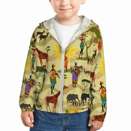 Lukts Ethnic African Print Children s Long-Sleeved Sun Protection Clothing Hooded Sweatshirts for Boys and Girls Outdoor Sports-18 Months
Lukts Ethnic African Print Children s Long-Sleeved Sun Protection Clothing Hooded Sweatshirts for Boys and Girls Outdoor Sports-18 Months