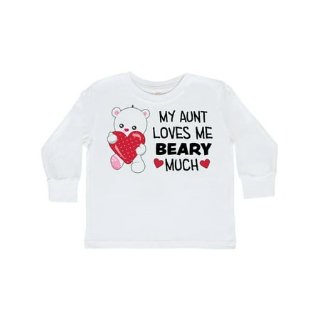 Inktastic My Aunt Loves Me Beary Much- cute bear Gift Toddler Boy or Toddler Girl Long Sleeve T-Shirt
Inktastic My Aunt Loves Me Beary Much- cute bear Gift Toddler Boy or Toddler Girl Long Sleeve T-Shirt
