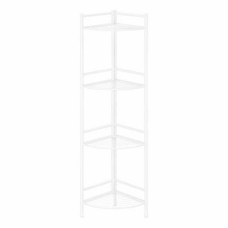 Bookshelf Bookcase Etagere Corner 3 Tier 58 H Office Bedroom Metal White Contemporary Modern
Bookshelf Bookcase Etagere Corner 3 Tier 58 H Office Bedroom Metal White Contemporary Modern