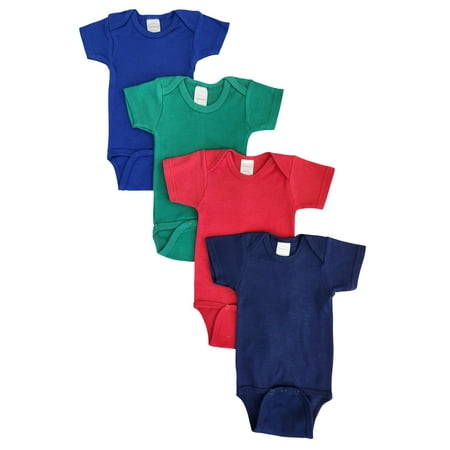 Bambini Layette Unisex Baby 4 Pc Onezies