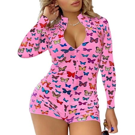 Musuos Women V-Neck Bodysuit Jumpsuit Shorts onesies Stretch Long Sleeve Pajama Romper
Musuos Women V-Neck Bodysuit Jumpsuit Shorts onesies Stretch Long Sleeve Pajama Romper