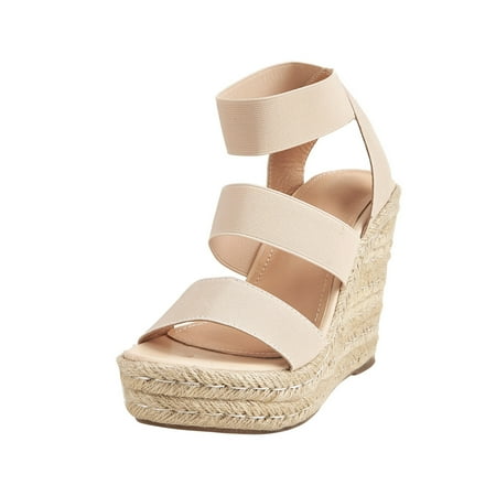 2023 Summer Savings Clearance! TUOBARR Sandals for Womens Women Shoes Casual Peep Toe Wedges Super High Heels Fashion Elastic Lace-up Sandals Beige 36
2023 Summer Savings Clearance! TUOBARR Sandals for Womens Women Shoes Casual Peep Toe Wedges Super High Heels Fashion Elastic Lace-up Sandals Beige 36