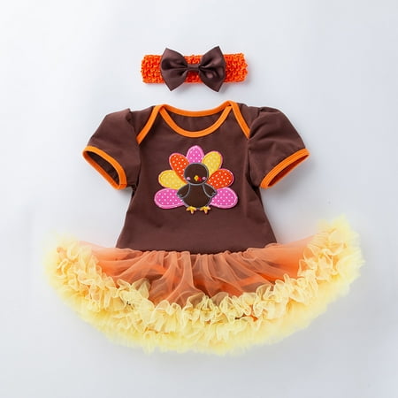 Gotyou Girl s 2 Piece Toddler Tulle Skirt Thanksgiving Day Print Short Sleeve Dress + Headband Set
Gotyou Girl s 2 Piece Toddler Tulle Skirt Thanksgiving Day Print Short Sleeve Dress + Headband Set