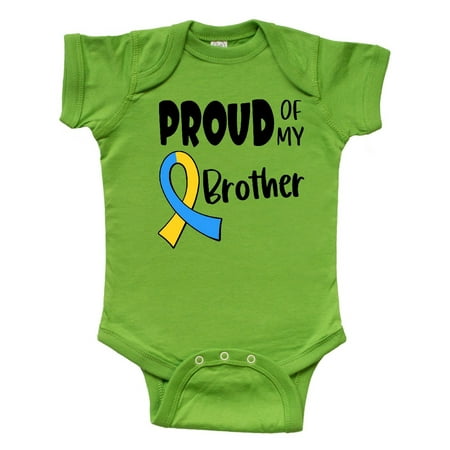 Inktastic Proud of My Brother Down Syndrome Awareness Gift Baby Boy or Baby Girl Bodysuit
Inktastic Proud of My Brother Down Syndrome Awareness Gift Baby Boy or Baby Girl Bodysuit