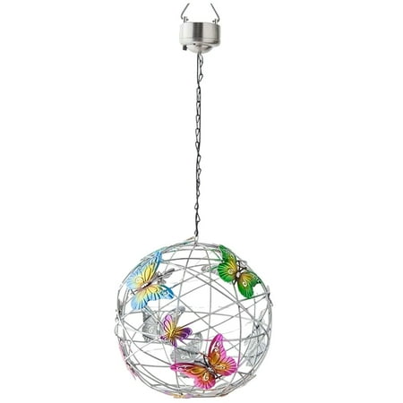 Butterfly Metal Ball Hanging Solar Light with Waterproof Weaving Lamp Garden Decoration Outdoor Suncatchers Decoratie
Butterfly Metal Ball Hanging Solar Light with Waterproof Weaving Lamp Garden Decoration Outdoor Suncatchers Decoratie