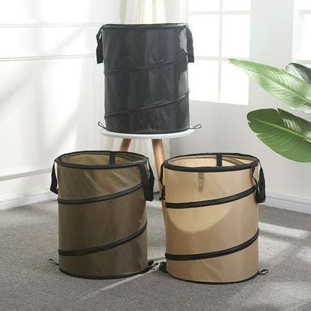 Joernso Waste Bucket Large Capacity Easy to Carry Stackable Foldable Plastic Leaf Bag with Handle for Lawn
Joernso Waste Bucket Large Capacity Easy to Carry Stackable Foldable Plastic Leaf Bag with Handle for Lawn
