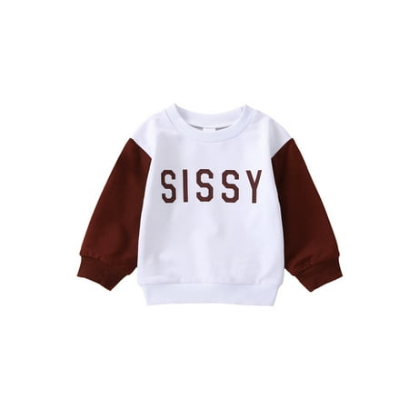 Toddler Baby Boy Girl Crewneck Sweatshirt Letter Print Long Sleeve Pullover Sweater Shirt Top Cute Fall Clothes
Toddler Baby Boy Girl Crewneck Sweatshirt Letter Print Long Sleeve Pullover Sweater Shirt Top Cute Fall Clothes