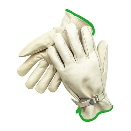 Radnor Medium Natural Grain Cowhide Unlined Drivers Gloves (6 Pairs)