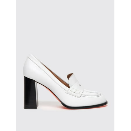 Santoni Loafers Woman White Woman