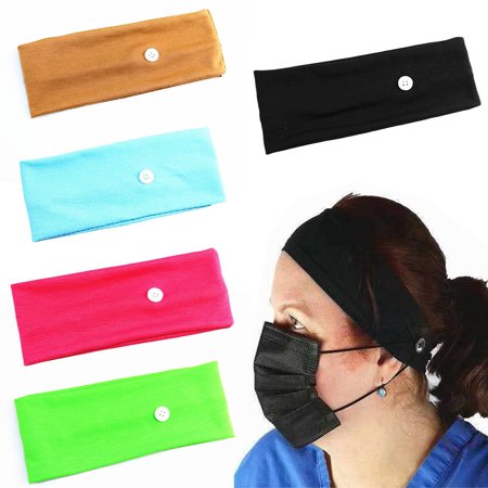 SunSunrise Unisex Solid Color Sports Elastic Button Hair Band Yoga Gym Headband Sweatband
SunSunrise Unisex Solid Color Sports Elastic Button Hair Band Yoga Gym Headband Sweatband