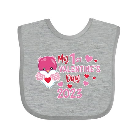 Inktastic My 1st Valentine s Day 2023 with Bird Hugging Heart Gift Baby Boy or Baby Girl Bib
Inktastic My 1st Valentine s Day 2023 with Bird Hugging Heart Gift Baby Boy or Baby Girl Bib