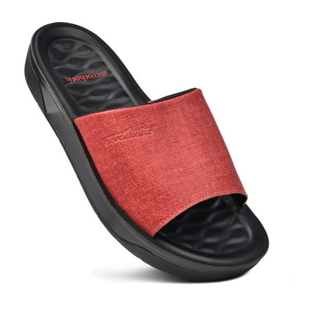 Aerothotic Womens Pixie Comfortable Summer Slide Sandals