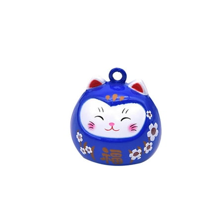 Cartoon Cat Fortune Bells Pendant Accessories Seal Japanese Water Bells Copper Hanging Accessories Supplies for DIY Backpack Costume Pendant (Blue)
Cartoon Cat Fortune Bells Pendant Accessories Seal Japanese Water Bells Copper Hanging Accessories Supplies for DIY Backpack Costume Pendant (Blue)