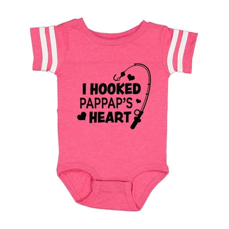 Inktastic I Hooked Pappap s Heart with Fishing Rod Gift Baby Boy or Baby Girl Bodysuit
Inktastic I Hooked Pappap s Heart with Fishing Rod Gift Baby Boy or Baby Girl Bodysuit