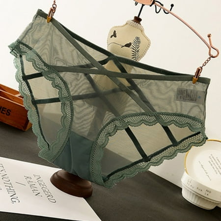 Womens Underwear Women Personality Multi-Color Lace Underwear Ladies Hollow Out Underwear Underwear For Women Blue M
Womens Underwear Women Personality Multi-Color Lace Underwear Ladies Hollow Out Underwear Underwear For Women Blue M