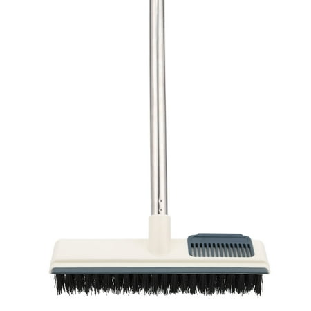 Floor Scrub Brush with Long Handle 45 Stiff Bristle Shower Cleaning Brush for Outdoor Indoor