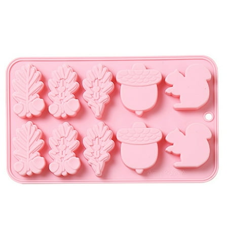 QUSENLON 10 Cavity 3D Squirrel Silicone Mold Non-Stick Ice Cube Molds Jelly Biscuits Chocolate Candy Cupcake Baking Mould
QUSENLON 10 Cavity 3D Squirrel Silicone Mold Non-Stick Ice Cube Molds Jelly Biscuits Chocolate Candy Cupcake Baking Mould