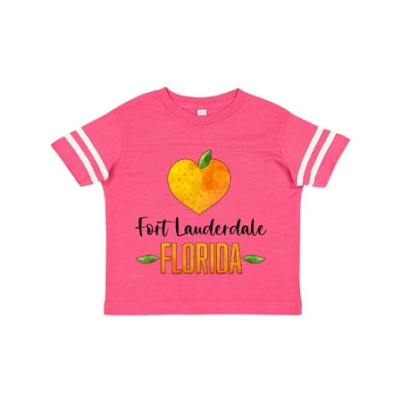 Inktastic Fort Lauderdale Florida Orange in Heart Gift Toddler Boy or Toddler Girl T-Shirt
Inktastic Fort Lauderdale Florida Orange in Heart Gift Toddler Boy or Toddler Girl T-Shirt