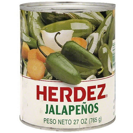 Herdez Jalapenos, 27 oz (Pack of 12)