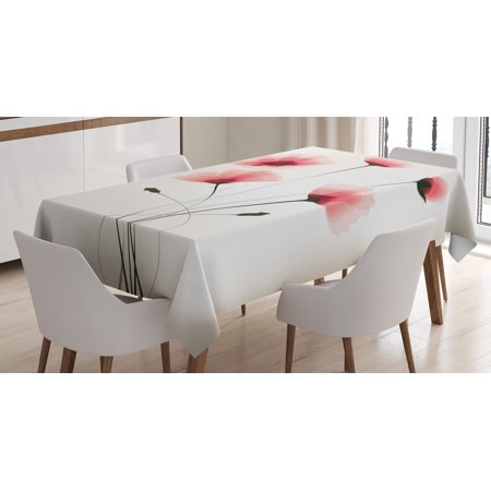 Abstract Decor Tablecloth Pure Romantic Cool Simple Natural Flower with Blossoms Artwork Rectangular Table Cover for Dining Room Kitchen 60 X 84 Inches Pink Green and White by Ambesonne
Abstract Decor Tablecloth Pure Romantic Cool Simple Natural Flower with Blossoms Artwork Rectangular Table Cover for Dining Room Kitchen 60 X 84 Inches Pink Green and White by Ambesonne