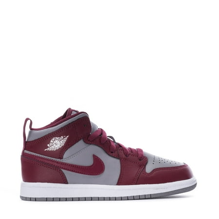 Little Kid s Jordan 1 Mid Cherrywood Red/White (DQ8424 615) - 12