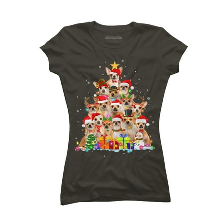 Christmas Pajama Chihuahua Tree Juniors Charcoal Gray Graphic Tee - Design By Humans XL
Christmas Pajama Chihuahua Tree Juniors Charcoal Gray Graphic Tee - Design By Humans XL