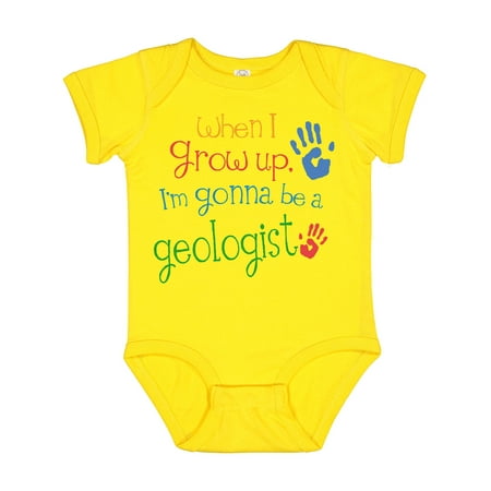 Inktastic Geologist Future Gift Baby Boy or Baby Girl Bodysuit