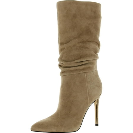 Marc Fisher LTD Womens Romy Suede Pull On Mid-Calf Boots
