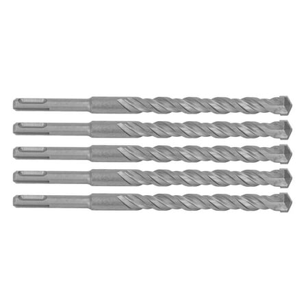 Hammer Bit Set 2 Flute 5PCS Easy Installation Impact Drill Bits High Hardness With Carbide Tip For Concrete Brick Stone
Hammer Bit Set 2 Flute 5PCS Easy Installation Impact Drill Bits High Hardness With Carbide Tip For Concrete Brick Stone