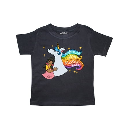 Inktastic Embrace Your Magical Side Girl Hugging A Unicorn Gift Toddler Boy or Toddler Girl T-Shirt
Inktastic Embrace Your Magical Side Girl Hugging A Unicorn Gift Toddler Boy or Toddler Girl T-Shirt