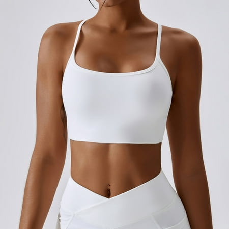 Women s Bra Sports Sports Chest Padded Crossed Back Spaghetti Straps Yoga Fitness Spring Summer Casual Basic Soft Fashion Cute Daily Underwear
Women s Bra Sports Sports Chest Padded Crossed Back Spaghetti Straps Yoga Fitness Spring Summer Casual Basic Soft Fashion Cute Daily Underwear