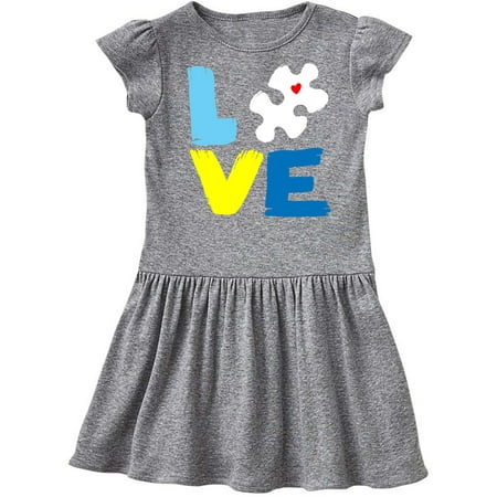 Inktastic Autism Awareness Puzzle of Love in Blue and Yellow Gift Toddler Girl Dress
Inktastic Autism Awareness Puzzle of Love in Blue and Yellow Gift Toddler Girl Dress