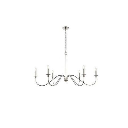 48 in. Rohan Chandelier Polished Nickel