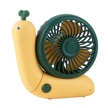 MWstore Mini Fan Silent Strong Wind Fodable Cartoon Snail Student USB Charging Desk Handheld Cooling Fan for Office
MWstore Mini Fan Silent Strong Wind Fodable Cartoon Snail Student USB Charging Desk Handheld Cooling Fan for Office