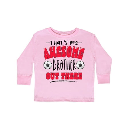 Inktastic That s My Awesome Brother Out There with Soccer Balls Gift Toddler Boy or Toddler Girl Long Sleeve T-Shirt
Inktastic That s My Awesome Brother Out There with Soccer Balls Gift Toddler Boy or Toddler Girl Long Sleeve T-Shirt