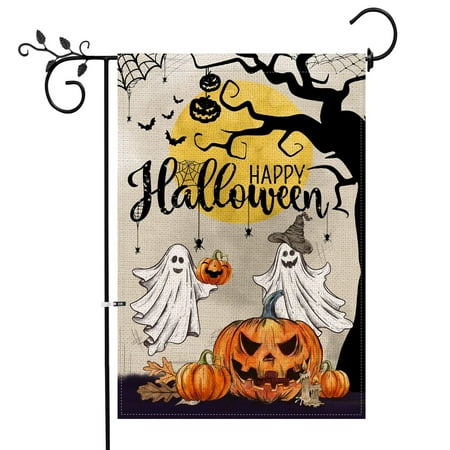 Brythos Garden Flags,Durable Linen Fabric Garden Flags for Outside,Quick and Simple Installation Yard Decorations Outdoor,Multicolor,18"X12"