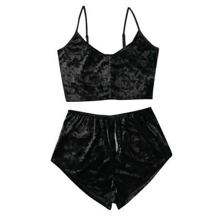 OAVQHLG3B Women s Sexy Homewear V-neck Golden Diamond Velvet Sling Set Sexy Lingerie
OAVQHLG3B Women s Sexy Homewear V-neck Golden Diamond Velvet Sling Set Sexy Lingerie
