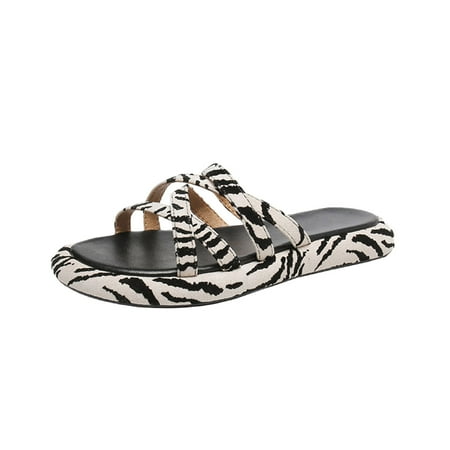 Youmylove Summer Leisure Thick Bottomed Women Slide Slippers Fashion Wear Stripes Cross Binding Leisure Comfort Cozy Daily Walking
Youmylove Summer Leisure Thick Bottomed Women Slide Slippers Fashion Wear Stripes Cross Binding Leisure Comfort Cozy Daily Walking