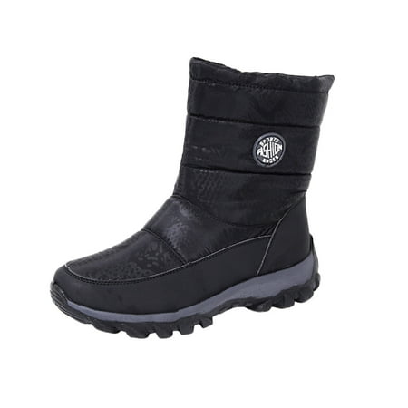 Snow Boots for Women Ladies Winter Flat-Bottomed Water-Repellent And Velvet Warm Mid-Tube Snow Boots Cotton Fabric Dress Sandals for Women Black
Snow Boots for Women Ladies Winter Flat-Bottomed Water-Repellent And Velvet Warm Mid-Tube Snow Boots Cotton Fabric Dress Sandals for Women Black