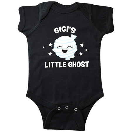 Inktastic Cute Gigi s Little Ghost with Stars Gift Baby Girl Bodysuit