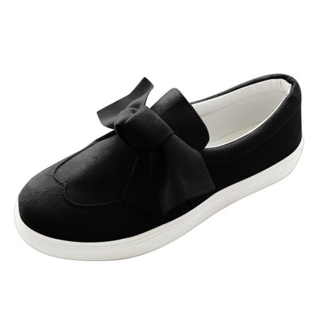 iOPQO Women s casual shoes Womens Ladies Flat Solid Kotbow Canvas Casual Shoes Fashion Slip On Shoes Foreign Trade Large Size Black 38
iOPQO Women s casual shoes Womens Ladies Flat Solid Kotbow Canvas Casual Shoes Fashion Slip On Shoes Foreign Trade Large Size Black 38