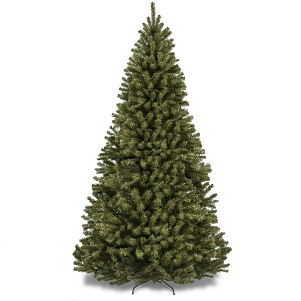 Best Choice Products 9ft Spruce Hinged Artificial Christmas Tree w/ Easy Assembly, Foldable Stand, Green