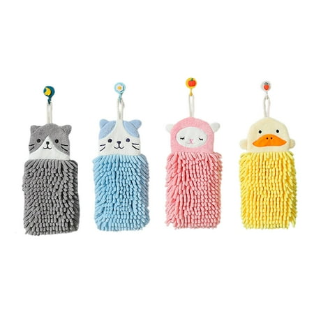 MEGAWHEELS Cute Chenille Square Towel|Kids Hand Towels for Bathroom|Quick-Dry Washcloth Kitchen Microfiber Dishcloths Animal Towels
MEGAWHEELS Cute Chenille Square Towel|Kids Hand Towels for Bathroom|Quick-Dry Washcloth Kitchen Microfiber Dishcloths Animal Towels