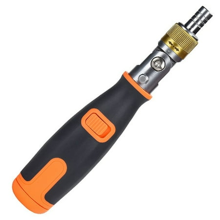 10 in 1 Ratchet Screwdriver S2 Alloy Steel 190X30mm Multi-Angle Screwdriver Professional Portable Hand Tools (Orange)
10 in 1 Ratchet Screwdriver S2 Alloy Steel 190X30mm Multi-Angle Screwdriver Professional Portable Hand Tools (Orange)