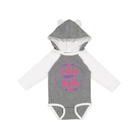 Inktastic Sassy Since Birth Arrows Hearts - Pink Purple Gift Baby Girl Long Sleeve Bodysuit
Inktastic Sassy Since Birth Arrows Hearts - Pink Purple Gift Baby Girl Long Sleeve Bodysuit