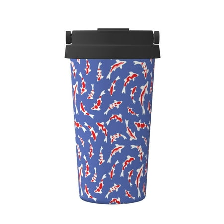 Logiee Beautiful Koi Fish Print Stainless Steel Coffee Tumbler Travel Coffee Mug Insulated Coffee Mug with Lid Spill Proof Coffee Cup Portable Thermal Mug
Logiee Beautiful Koi Fish Print Stainless Steel Coffee Tumbler Travel Coffee Mug Insulated Coffee Mug with Lid Spill Proof Coffee Cup Portable Thermal Mug