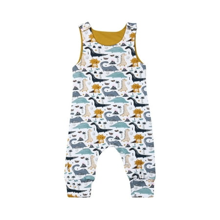 Yinyinxull Newborn Kids Baby Boy Dinosaur Clothes Jumpsuit Romper Bodysuit Sunsuit Outfits White 0-6 Months
Yinyinxull Newborn Kids Baby Boy Dinosaur Clothes Jumpsuit Romper Bodysuit Sunsuit Outfits White 0-6 Months