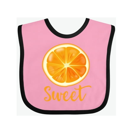 Inktastic Sweet Orange Gift Baby Boy or Baby Girl Bib