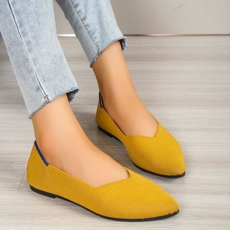 PEASKJP Water Shoes for Women Solid Casual Women s Slip On Round Toe Wedges Shoes Memory Foam Fashion Shoes Yellow 6.5
PEASKJP Water Shoes for Women Solid Casual Women s Slip On Round Toe Wedges Shoes Memory Foam Fashion Shoes Yellow 6.5